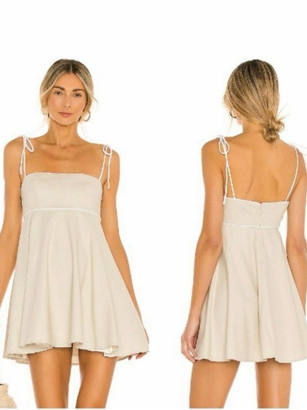 MAJORELLE Lucy Mini Dress - Cream